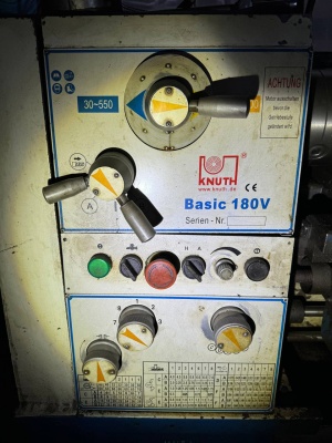 Токарно-винторезный Knuth Basic 180 V
