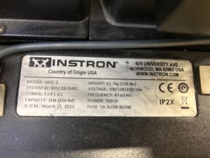 Испытательная машина на растяжение - Instron 68SC-2