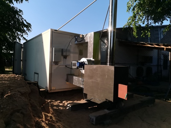 Сушильная камера для фитосанитарной обработки древесины