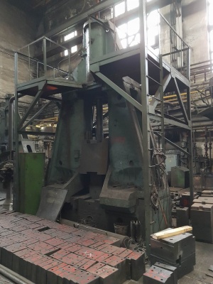 Молот штамповочный паровоздушный МВ 2145 в комплекте с шаботом