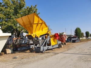 Дробилка щековая для железобетона ЖБИ 60 м3/ч