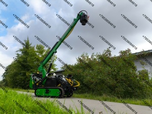 Машина самоходная для закручивания винтовых свай TORSION