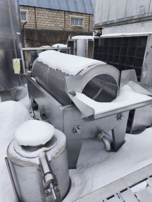 Промышленная барабанная мойка из нержавеющей стали