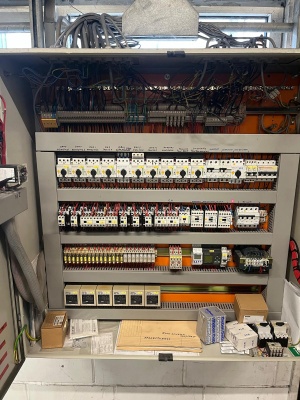 Автоматическая линия порошковой окраски BONDERITE Indufinish 1996 г. конвейер 154 м для пружин или других изделий