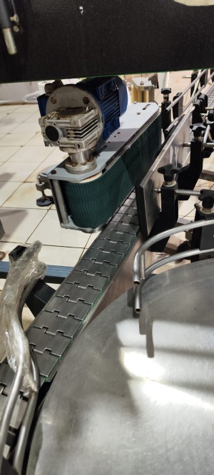 Круглый накопительный стол НС-1 Нержавеющая сталь AISI 304 | Диаметр 1000 мм | Привод 380 В | Регулировка оборотов