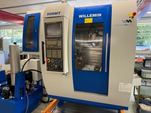 Обрабатывающий пятиосевой центр WILLEMIN 508 c ЧПУ FANUK 31I