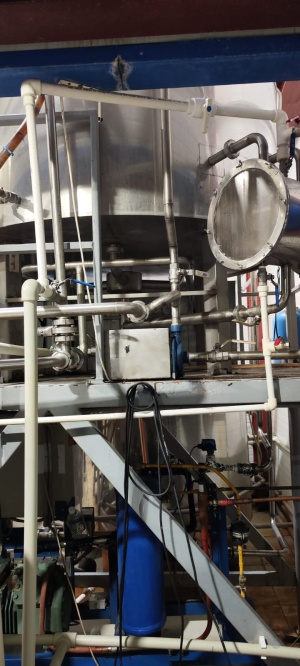 Фильтрационный аппарат (Фильтр-чан) 1700 л AISI 304, паровая рубашка, грабли, съемные сита