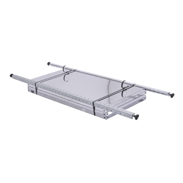 Стеллаж из нержавеющей стали 1200х500х1800 (в разборе) угол