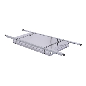 Стеллаж из нержавеющей стали 1200х500х1800 (в разборе) угол