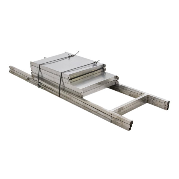 Стеллаж из нержавеющей стали 1770х600х1980 (2-секц., в разборе)