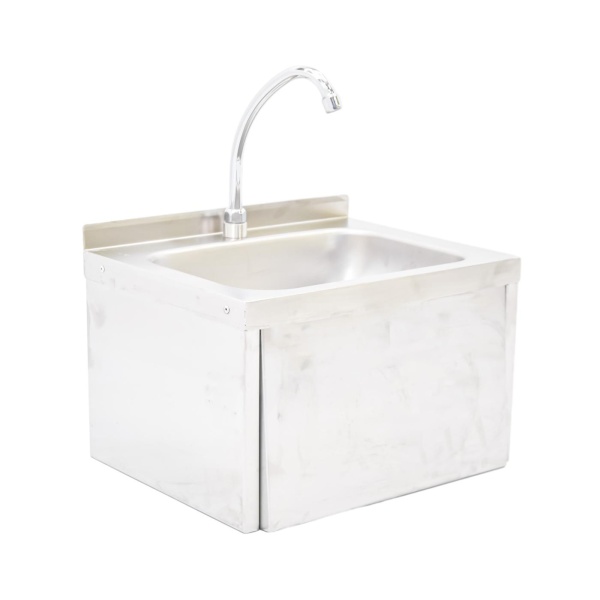 Рукомойник технологический 400х300х250 бедренный ванна моечная подвесная