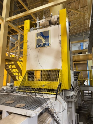 Пресс макулатурный BAUER 400 производства Германия