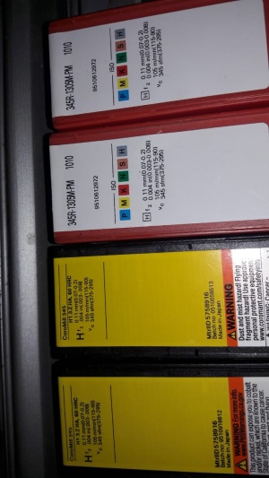 Пластины твердосплавная фрезерная Sandvik 345R-1305M-PM серий 1010 и 1130