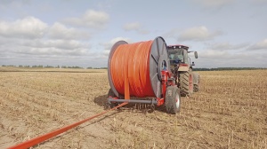 Транспортировщик шлангов прицепной