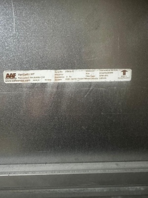 ехнологический комплекс подготовки воздуха для сушки молока: Теплогенератор ТГ-1,9 + Установка высокотемпературной фильтрации