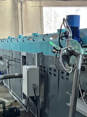 Роторный гранулятор воска, парафина, смолы