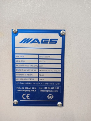 Сверлильнo-присадочный станок с ЧПУ AES Sirius 950M