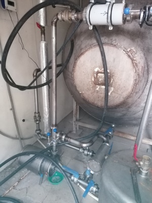 Резервуары для приёмки и хранения молока