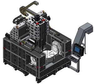 Пятиосевой Высокоточный Металлообрабатывающий Центр Портального типа с Наклонно-Поворотным Столом EUMASEIKI модель DX5-800
