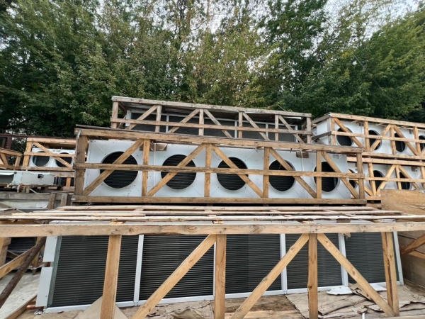 Компрессорно-конденсаторный агрегат на базе компрессора RefComp SP6H500E (новое не эксплуатировалось)