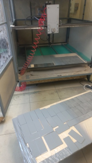 Покрасочный станок ЧПУ с герметичной камерой