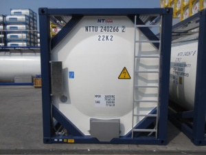 Танк-контейнер тип Т11 объём 24м3 для перевозки жидких реагентов, новый