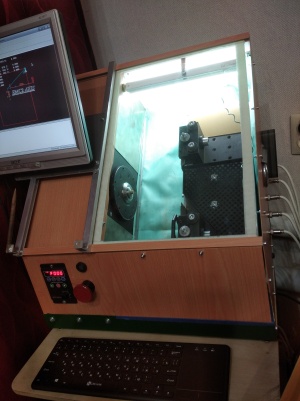 Настольный токарный станок с чпу по металлу и не металлу