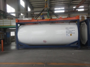 Танк-контейнер тип Т11 объём 24м3 для перевозки солевых растворов, новый