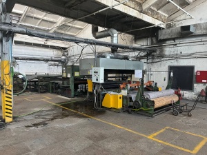 Линия производства геотекстиля, ватина и термовойлока