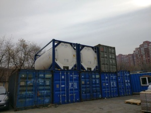 Танк-контейнер объём 25м3 тип Т11 для перевозки нефтехимической продукции, новый