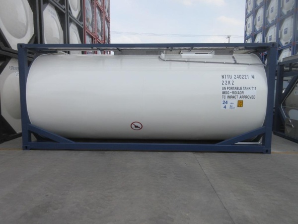 Танк-контейнер тип Т11 объём 24м3 для перевозки спиртосодержащей продукции, новый