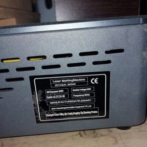 Лазерный маркиратор стационарный Lazer zcgx - 30W