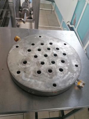 Модуль формования сырной нити