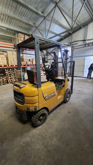 Погрузчик Mitsubishi FG10T, газ/бензин, г/п 1т
