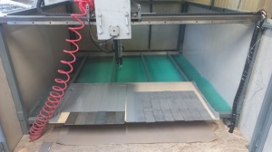 Покрасочный станок ЧПУ с герметичной камерой