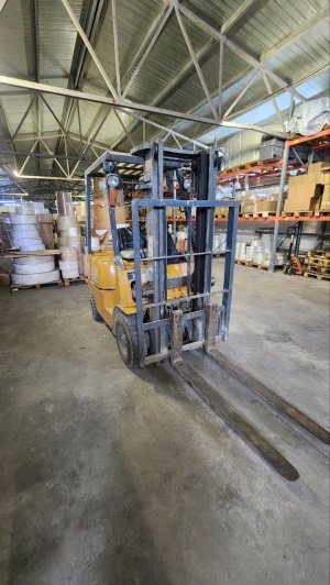 Погрузчик Mitsubishi FG10T, газ/бензин, г/п 1т