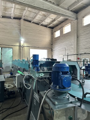 Роторный гранулятор воска, парафина, смолы