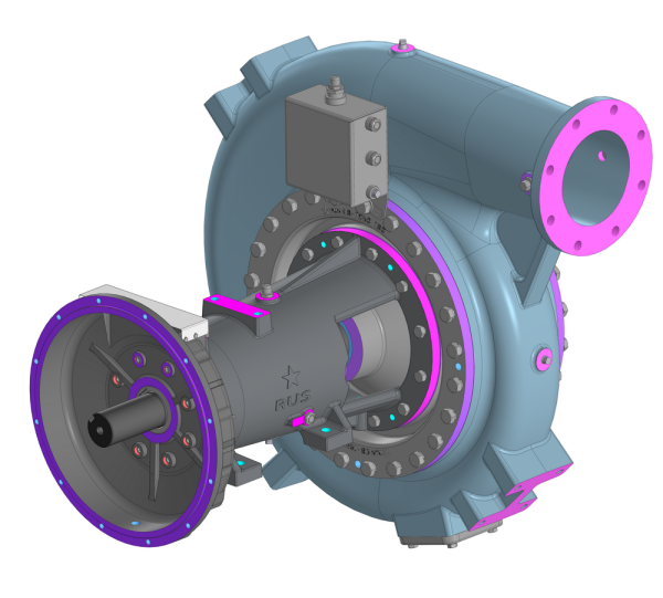 Центробежный насос Zvezda RUS C8-1950/180
