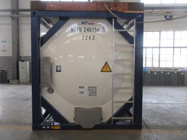 Танк-контейнер тип Т11 объём 24м3 для перевозки растворителей, новый