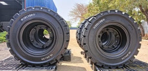 Цельнолитые высокопрочные шины SOLIDO для перегружателей