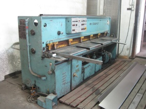 Гильотина гидравлическая 3 Х 2500, К10.1.15.01