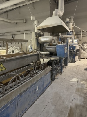 Экструдер THEYSOHN 108/118, линия для производства сайдинга