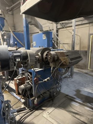 Экструдер THEYSOHN 108/118, линия для производства сайдинга