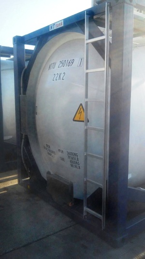 Танк-контейнер объём 25м3 тип Т4, для перевозки мазута, новый