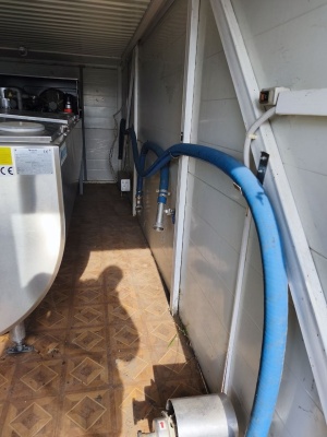 мобильный модуль для приемки и охлаждения молока на базе танка Packo OM/DX объемом 3400 литров