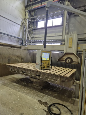 Автоматический мостовой фрезерный станок для резки камня