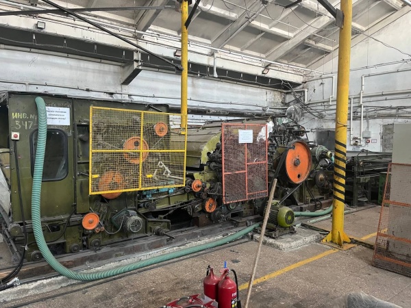 Линия производства геотекстиля, ватина и термовойлока