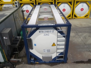 Танк-контейнер тип Т11 объём 21м3 для перевозки щелочных элементов, новый