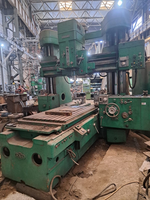 Координатно-расточной двухстоечный станок TOS WKV-100