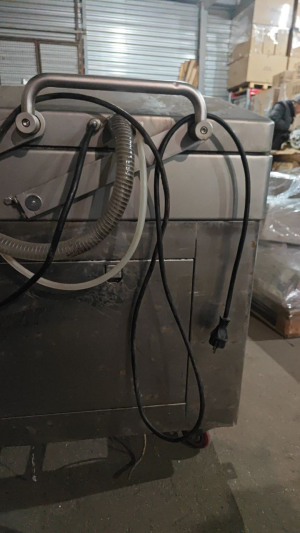 DZ-510/2SA (HVC-510S/2A) SS (нерж.) Напольная двухкамерная вакуум-упаковочная машина